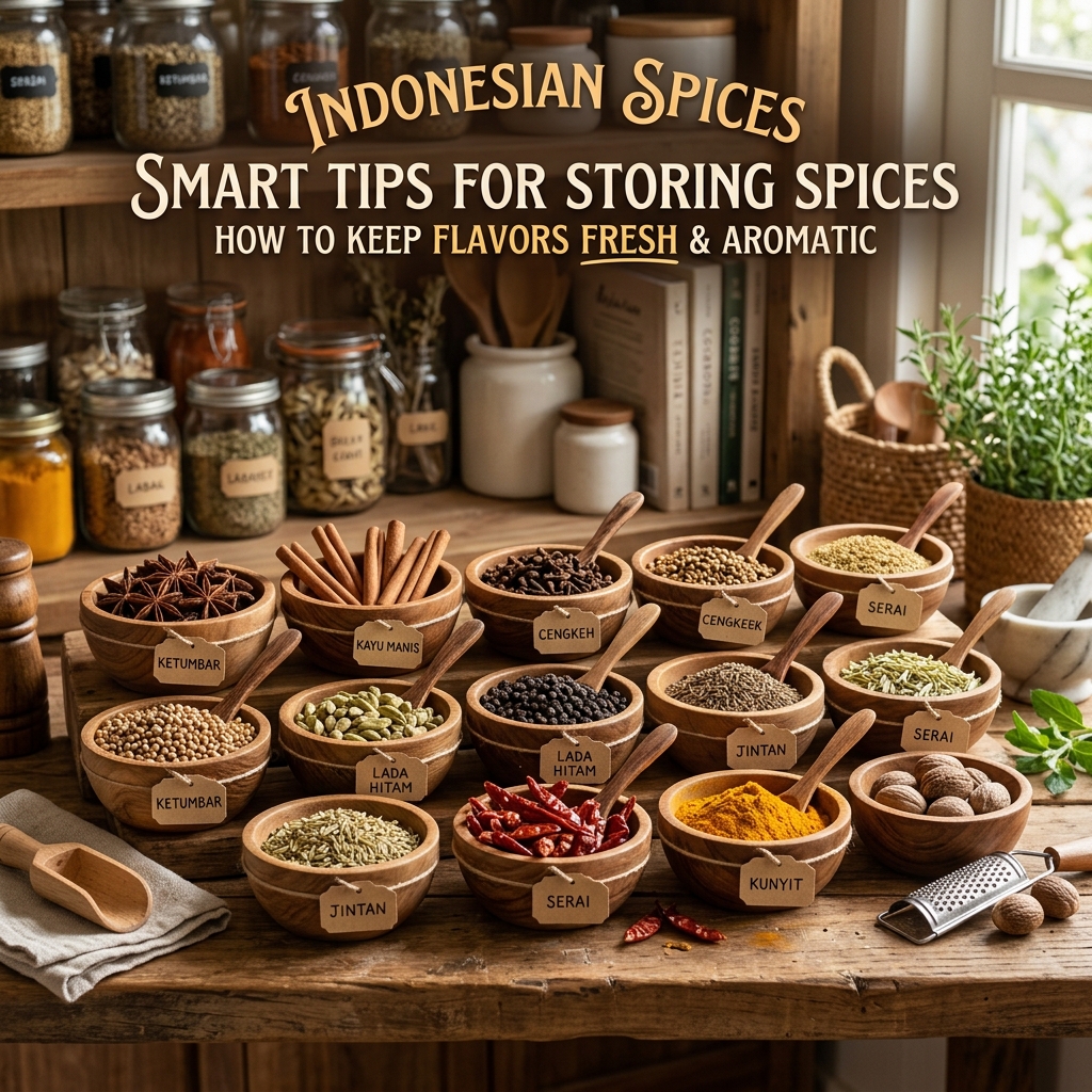 Tips Menyimpan Bumbu Dapur